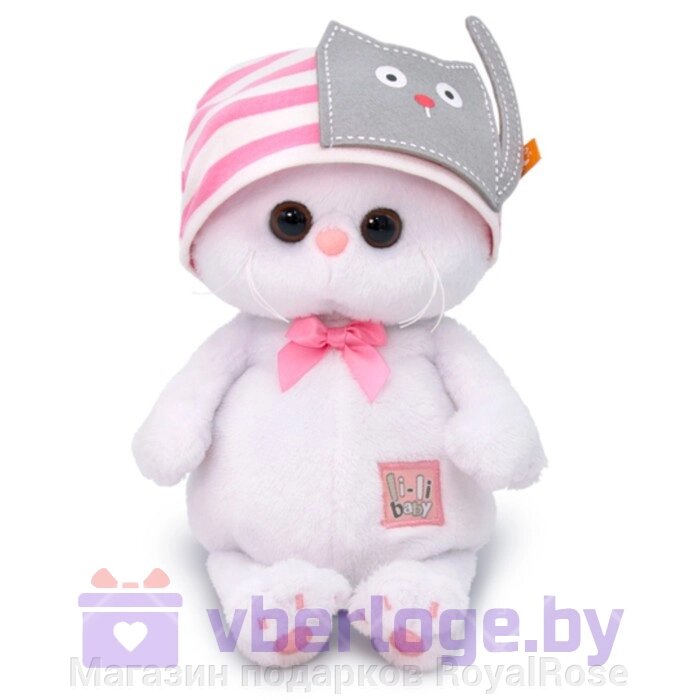 Мягкая игрушка "Кошечка Ли-Ли Baby" в шапочке с кошечкой от компании Магазин подарков RoyalRose - фото 1