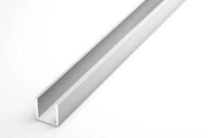 Алюминиевый швеллер 6х6х6х1 (2,0 м),