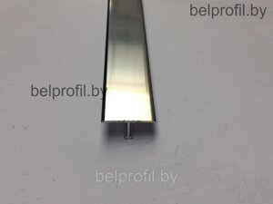 Т-образный порог 18 мм серебро глянец 270 см