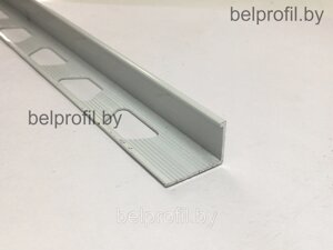 Уголок для плитки L-образный 10 мм, белый глянец, 270 см