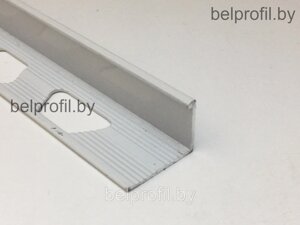 Уголок для плитки L-образный 10 мм, белый матовый, 270 см
