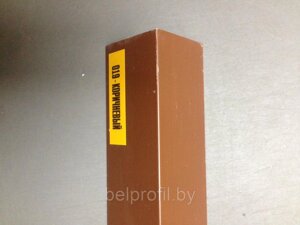 Уголок ПВХ 10Х10, 2,7 метра, цвет 019 коричневый