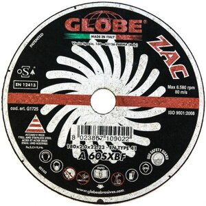 Отрезной абразивный круг GLOBE ZAC 230x3,2x22.2 A-R