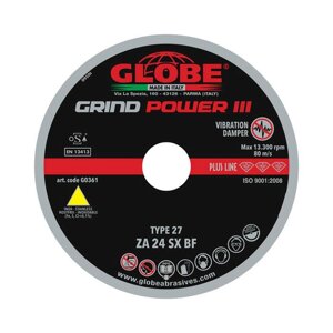Зачистной круг GLOBE Grindpower III 125х7,0х22,2