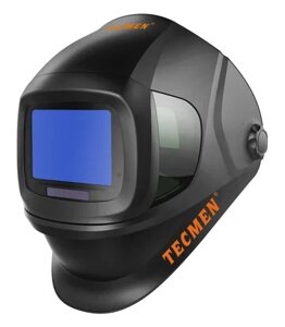 Сварочная маска с автоматическим светофильтром (АСФ) Хамелеон Tecmen с ADF 950S TM1000 черная, пр-во Китай