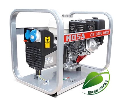 Сварочный генератор MOSA GE 5000 HBM от компании Сварочные материалы по оптовым ценам | СВАРКА-ОПТ.БЕЛ - фото 1