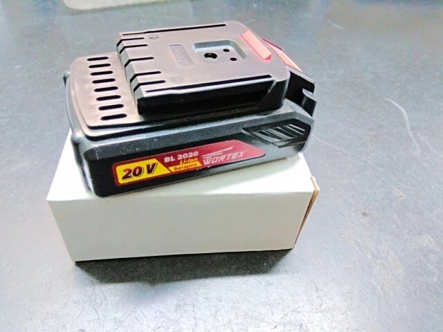 Аккумулятор для шуруповерта WORTEX BL2020 для BD2020-1DLI (20,0В, 2,0А, Li Ion) от компании ИП Сацук В. И. - фото 1