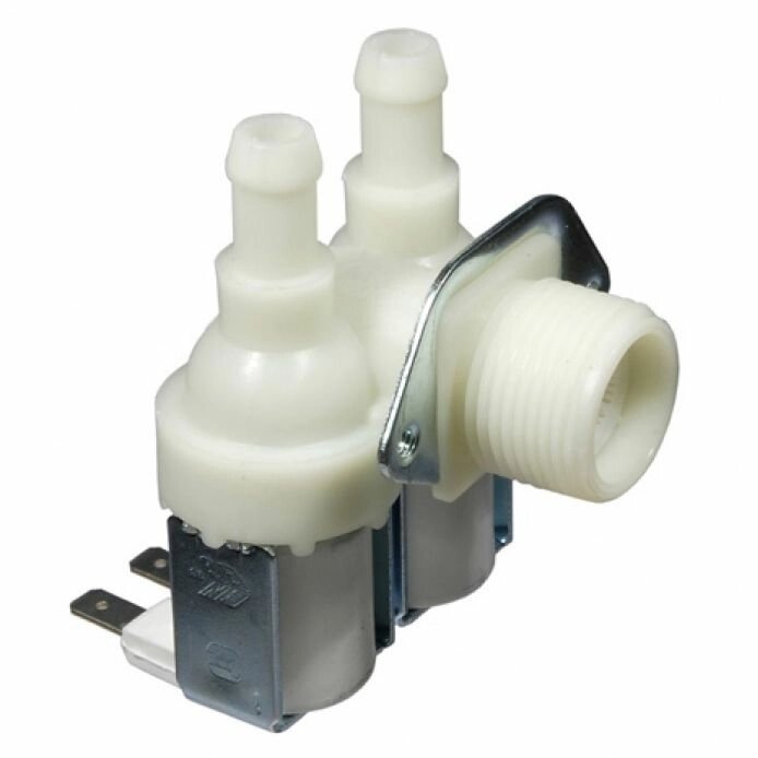 Клапан 2-ой 90 гр (12 мм) Ardo, Whirlpool, Indesit (вертикальная загрузка) от компании ИП Сацук В. И. - фото 1