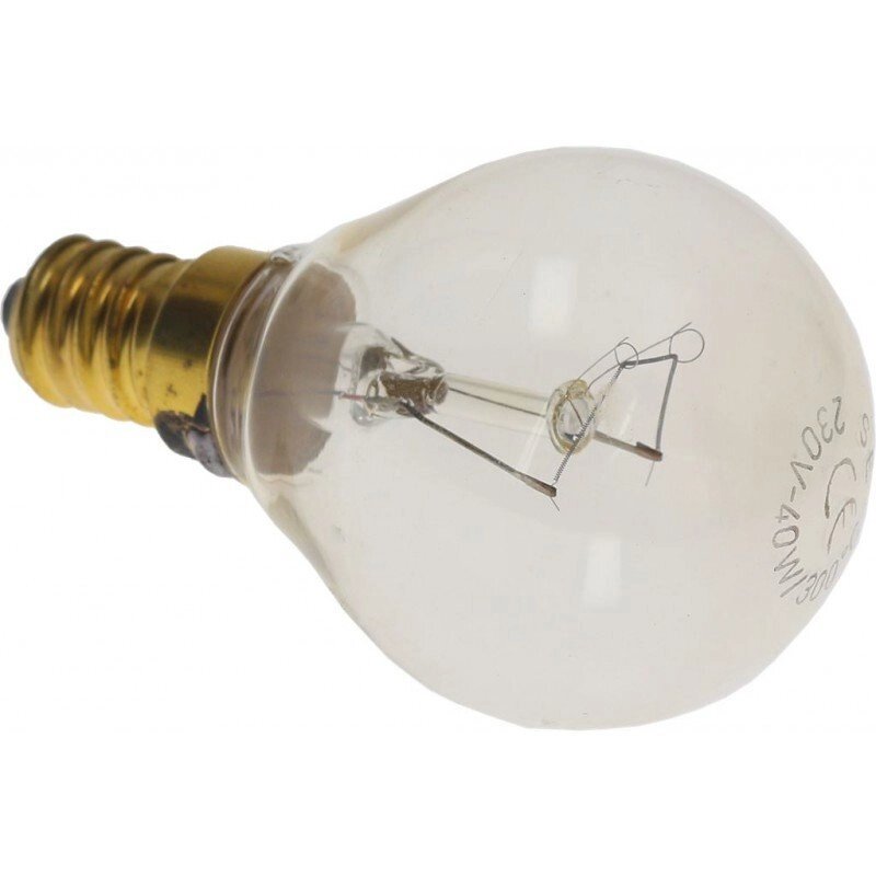 Лампочка (лампа)  освещения для духовки 230В / 40Вт / E14 /300°C, Bosch. от компании ИП Сацук В. И. - фото 1
