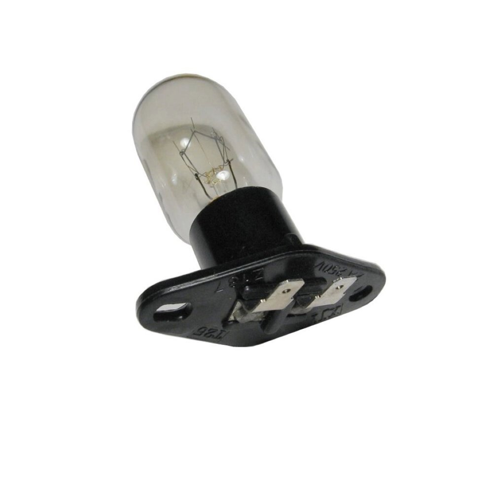 Лампочка (лампа СВЧ) для микроволновки 20W, контакты под углом от компании ИП Сацук В. И. - фото 1