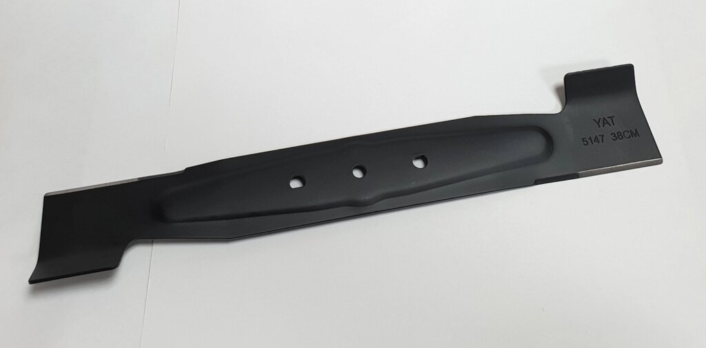 Нож для газонокосилки Champion EM3815, EMB400, Makita ELM3720, ELM3800  38 см. от компании ИП Сацук В. И. - фото 1