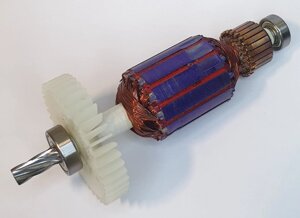 Ротор (якорь) для дисковой пилы Wortex CS1655L, CS1655, Molot MCS 1655, Werker CS 160 L.