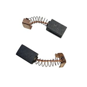 Щетки угольные 5*8*12 П-разъем, канав 1, пруж., Wortex  AG1207, 1209, 1210  (2шт) в Минске от компании ИП Сацук В. И.