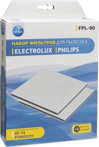 Моторный фильтр трехслойный PHILIPS/ ELECTROLUX (2 фильтра).