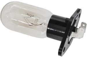 Лампочка (лампа СВЧ) для микроволновки 20W, контакты под углом, совмещённая клемма