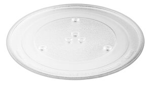 Тарелка для микроволновой печи диаметр 255 мм Daewoo , Midea, Горизонт (Horizont), Kenwood, Panasonic (под крестик)