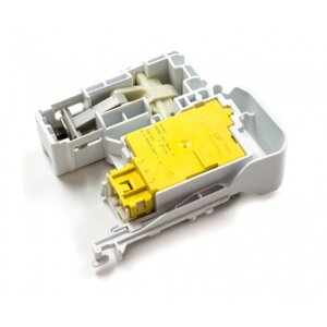 Блокиратор люка Indesit - Ariston (с пружиной, серый) *264161*, *264535*, *299278*.