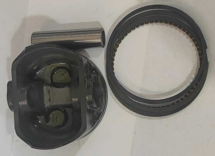 Поршень+кольца (комплект)  61 мм для газонокосилки Champion LM4122. 61*1.5*1.5*2.5 от компании ИП Сацук В. И. - фото 1