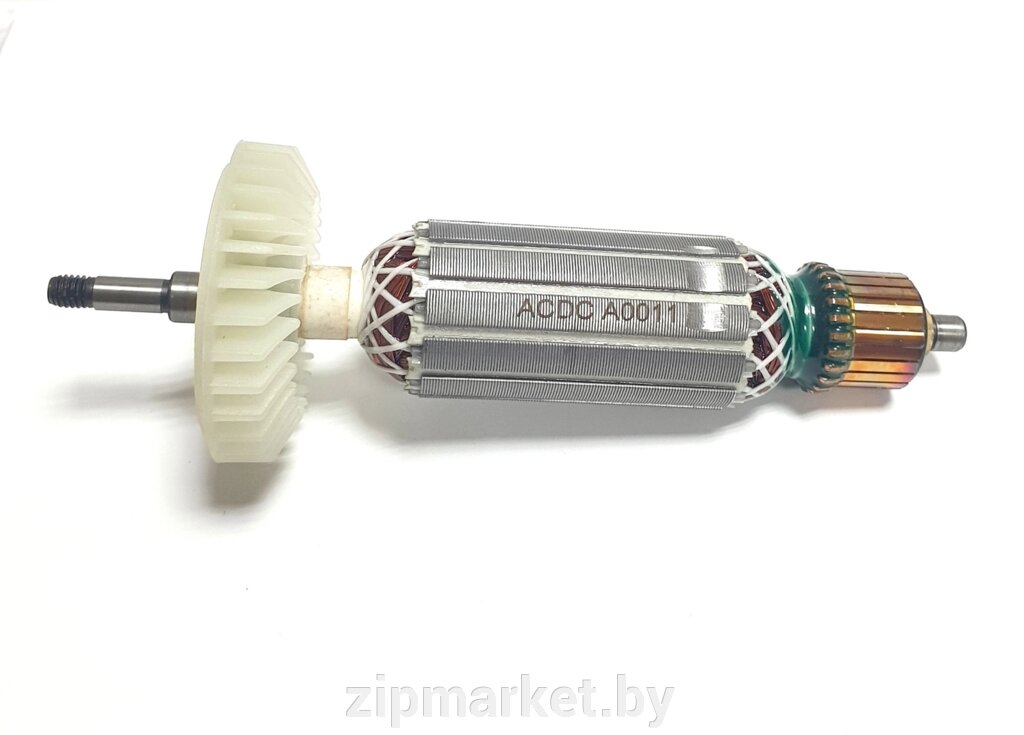 Ротор (якорь) в сборе  для угловой шлифмашины (болгарки) Makita 9557NB/9558NB. Аналог 515613-9. от компании ИП Сацук В. И. - фото 1