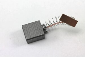 Щетки угольные 6,5х15,0х15,0 мм пружина, пятак прямоугольный для STERN MS-250 1400