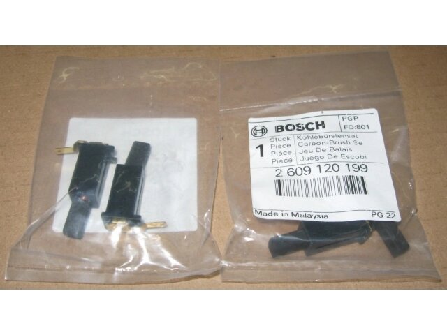 Щетки угольные Bosch GEX125-1A, AE от компании ИП Сацук В. И. - фото 1