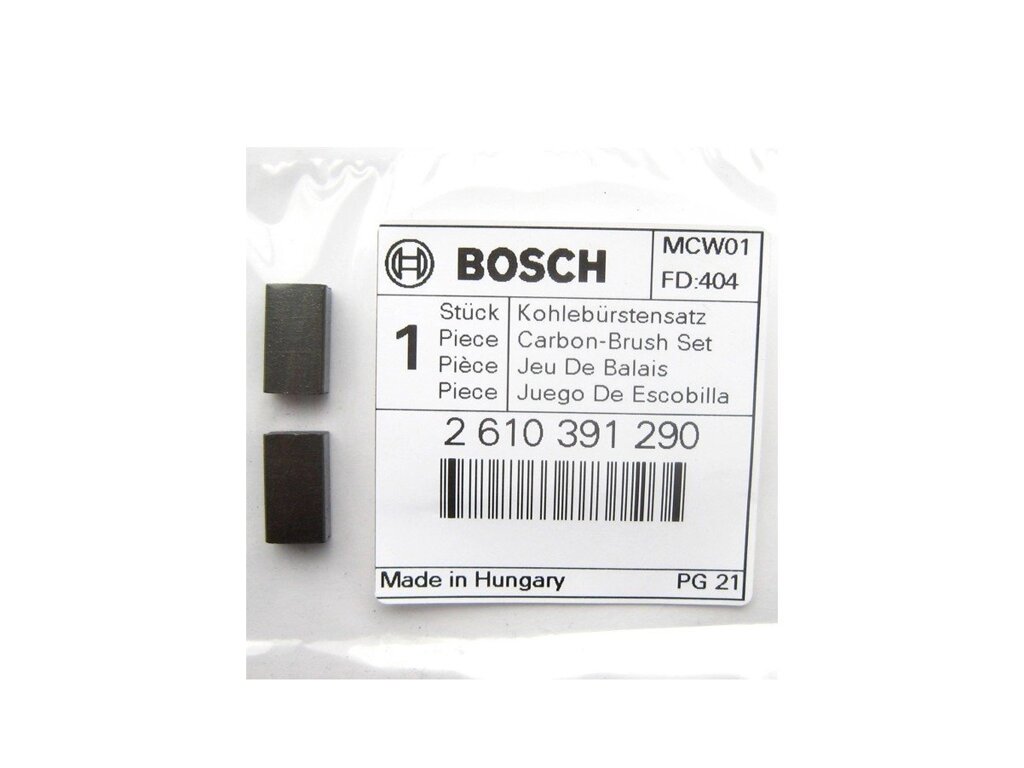 Щетки угольные Bosch KS5500, MHS6040, GBM10, GSB13 (2610391290) [1607000491] от компании ИП Сацук В. И. - фото 1