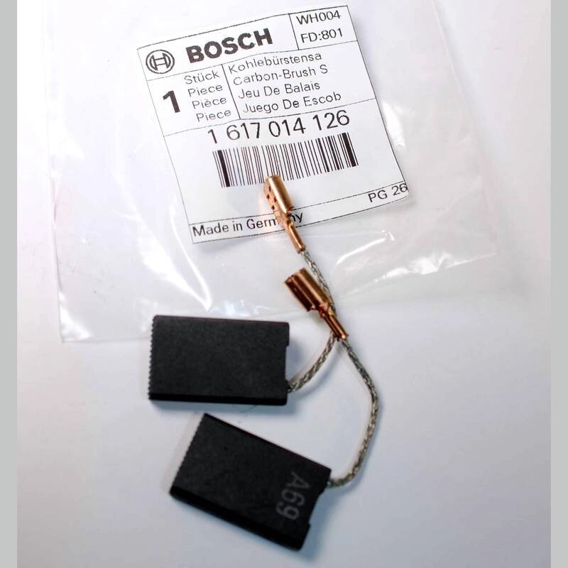 Щетки угольные для Bosch GBH11, GSH10/11 (1617014126) [1607000481] от компании ИП Сацук В. И. - фото 1