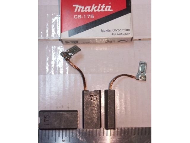 Щетки угольные Makita CB-175 / СВ-171  6х13х27 мм от компании ИП Сацук В. И. - фото 1