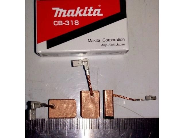 Щетки угольные Makita CB-318 автоотключение 5*11*16 мм от компании ИП Сацук В. И. - фото 1