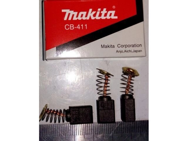 Щетки угольные Makita CB-411 6*9*12 мм (191940-4) [195010-1, 191938-1] от компании ИП Сацук В. И. - фото 1