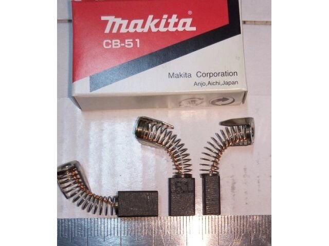 Щетки угольные Makita CB-51  8*5*11 мм от компании ИП Сацук В. И. - фото 1
