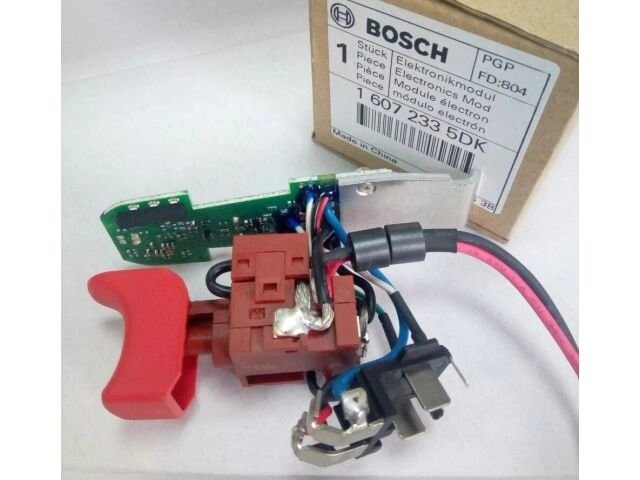 Выключатель Bosch GSR10,8-2-Li [1607233485] от компании ИП Сацук В. И. - фото 1