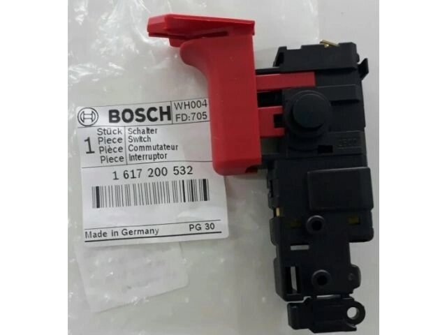 Выключатель для перфораторов Bosch 2-26, 2-28 и др., оригинал от компании ИП Сацук В. И. - фото 1