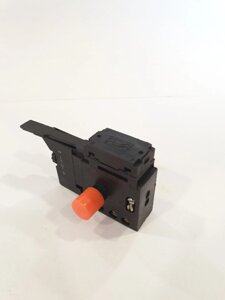 Выключатель (кнопка) для дрели Фиолент с регулятором оборотов. 945-113