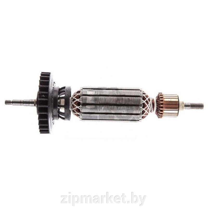 Якорь с крыльчаткой DWE4015/DWE4113/DWE4115/DWE4117 + щетки N489912 от компании ИП Сацук В. И. - фото 1