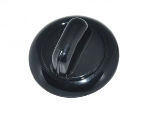 Ручка (регулятор) газового крана черная, для газовой плиты Gefest ДА122.08.2.000-01