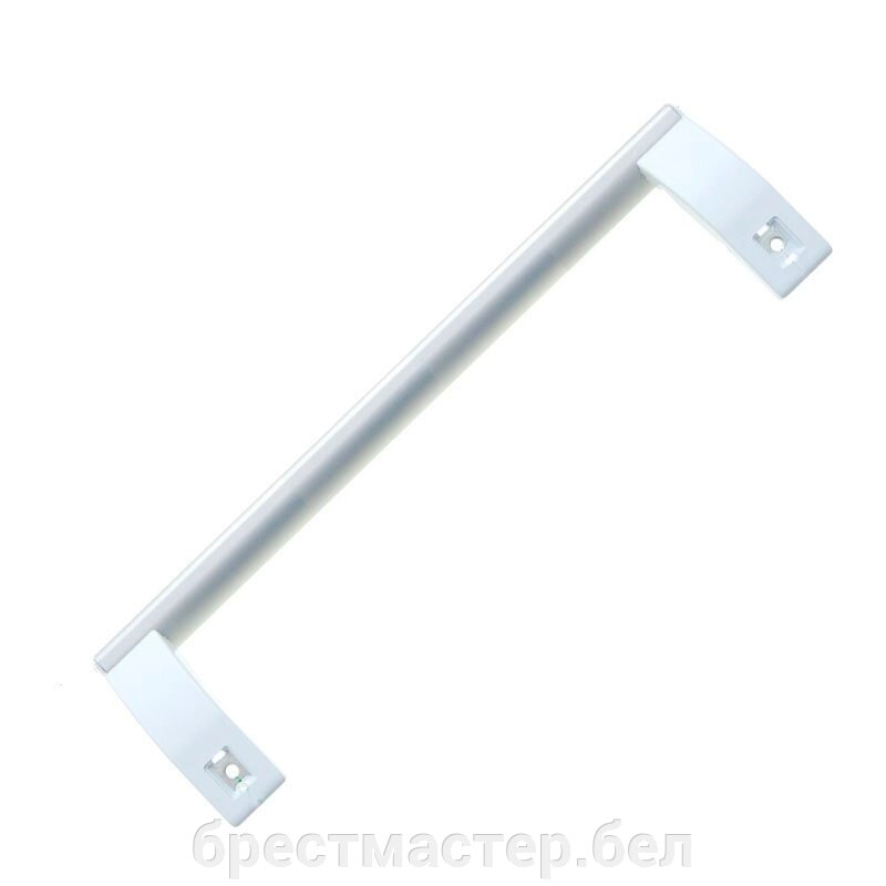 Ручка двери холодильной, морозильной камеры (скобка, белая) 730365800800 - Всё для бытовой техники(работаем только по Республике Беларусь)