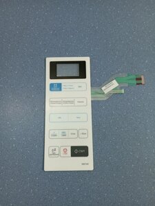 Панель управления наклейка на печь СВЧ Samsung ME73AR белая
