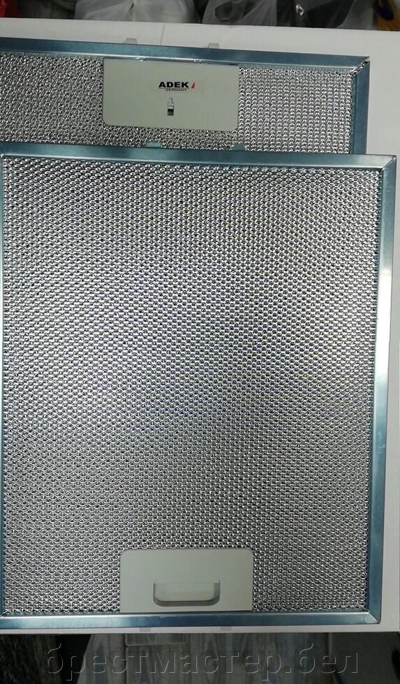 Фильтр вытяжки сетка-жировик алюминиевая универсальная с рамкой  (250х300). - розница