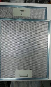 Фильтр вытяжки сетка-жировик алюминиевая универсальная с рамкой (250х300).