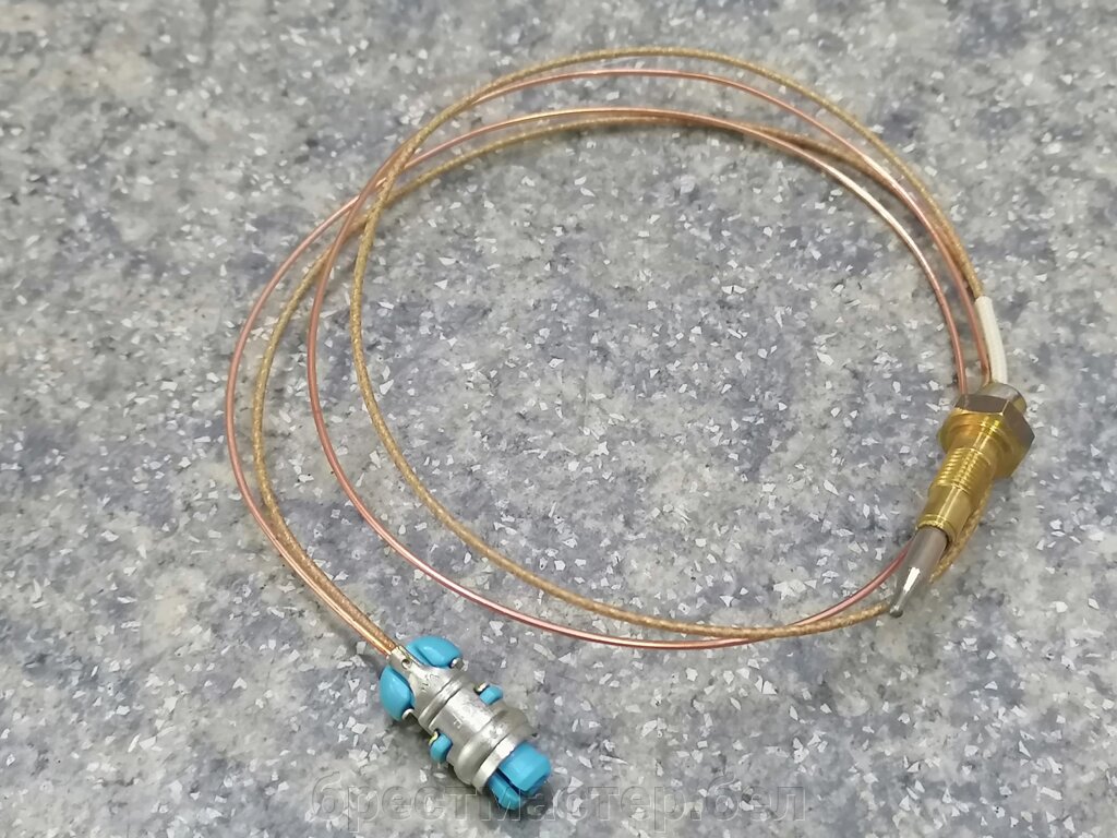 Термопара для газовой плиты под клемму. L= 550мм. Подходит на Electrolux и BOSCH 00606030, 00416742, 00617911. от компании Всё для бытовой техники(работаем только по Беларуси!) - фото 1
