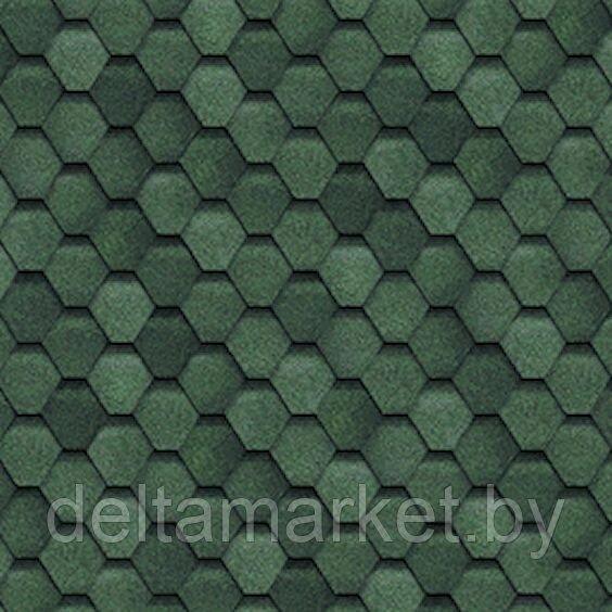 Финская черепица (зеленый) & 6S4X21-1484RUS от компании Торговый дом «ДЕЛЬТА» - фото 1