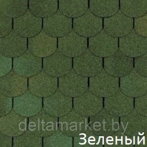 Шинглас ТАНГО бобровый хвост (зеленый) 5В4Х21-5220RUS