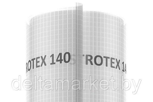 STROTEX 110 PP (гидроветрозащита армированная) 75 м2 от компании Торговый дом «ДЕЛЬТА» - фото 1