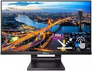 21.5" Монитор Philips B Line 222B1TC, 1920x1080, IPS, 75Гц, 1хHDMI, 1хDP, черный [222b1tc (00/01)