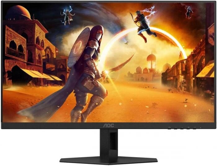 23.8" Монитор AOC Gaming 24G4XE,  1920x1080,  IPS,  180Гц,  2хHDMI,  1хDP,  черный и темно-серый [24g4xe/01] от компании 2255 by - онлайн гипермаркет - фото 1