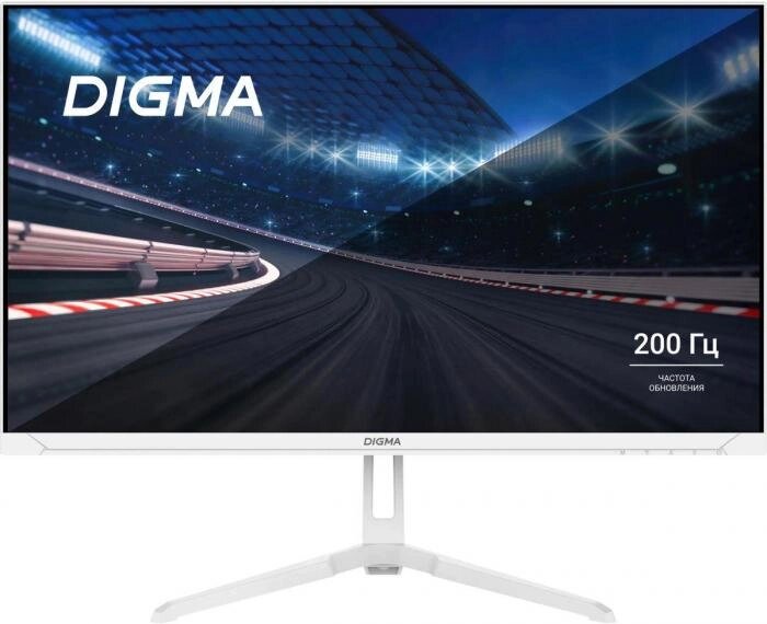 23.8" Монитор Digma Overdrive 24P410F,  1920x1080,  IPS,  200Гц,  1хHDMI,  1хDP,  белый [dm24sg03] от компании 2255 by - онлайн гипермаркет - фото 1