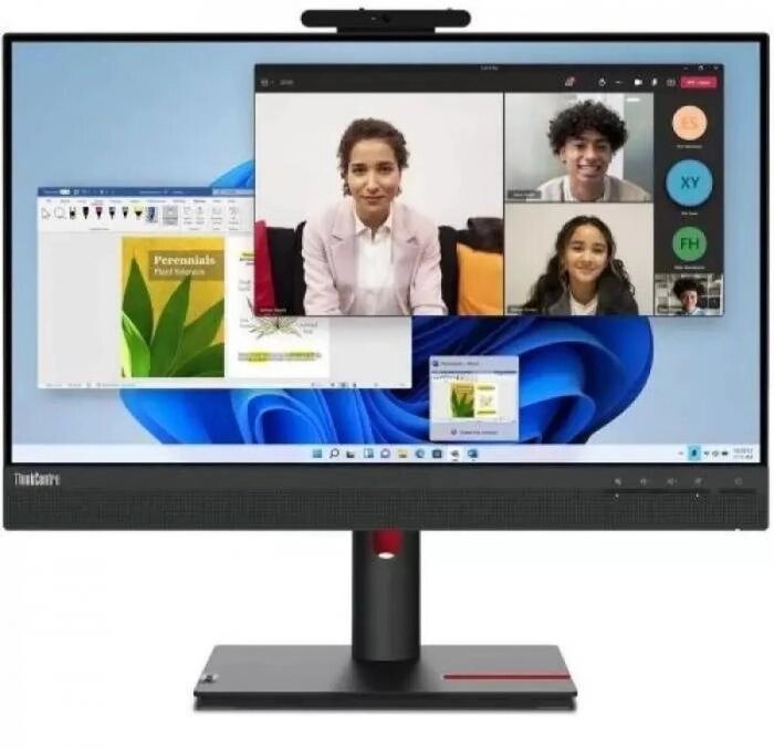 23.8" Монитор Lenovo ThinkCentre TIO24 G5,  1920x1080,  IPS,  1хHDMI,  1хDP,  черный [12nagat1uk] от компании 2255 by - онлайн гипермаркет - фото 1