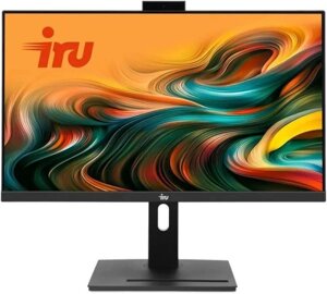 23.8" Моноблок iru 23AM full HD, AMD ryzen 5 5675U, 8гб DDR4, 256гб SSD, noos черный [2030221]