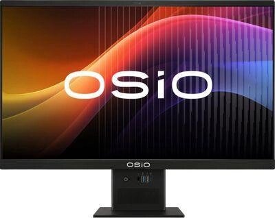 23.8" Моноблок OSIO BaseLine B240i-001b Full HD, Intel Core i3 1115G4, 8ГБ DDR4, 256ГБ SSD,  noOS черный от компании 2255 by - онлайн гипермаркет - фото 1